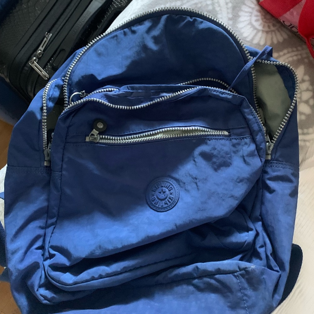 Blue Kipling backpack
